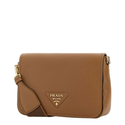 MAYFEYR - Prada - Brown Leather Crossbody Bag - 1BD314V7NO2DKVF03V8