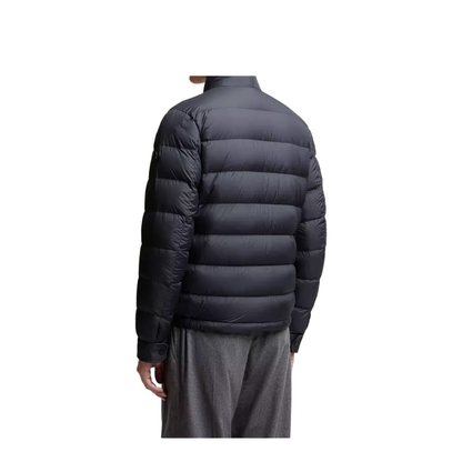 Navy Blue Phrier Short Down Jacket