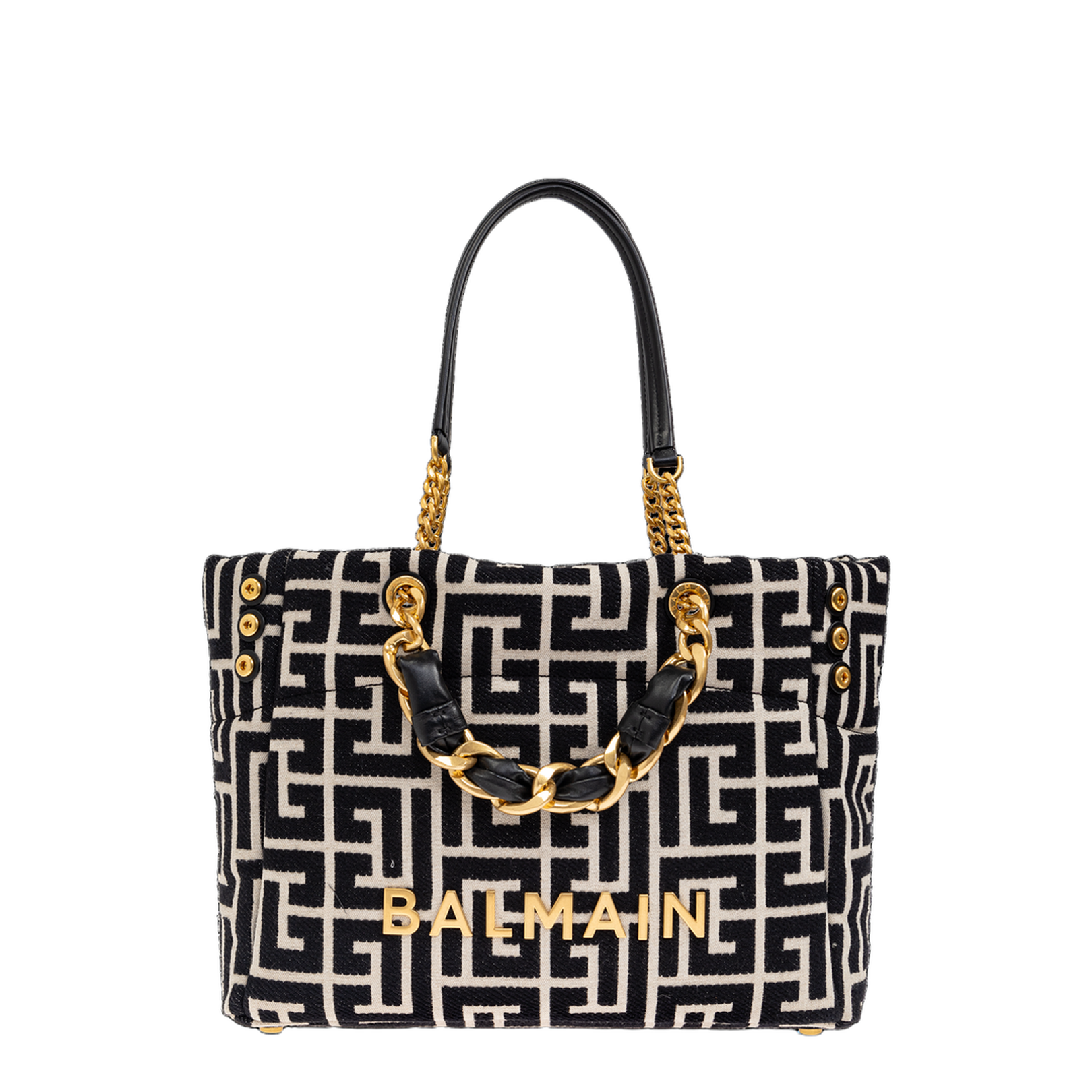 1945 Soft PB-monogrammed jacquard canvas tote bag