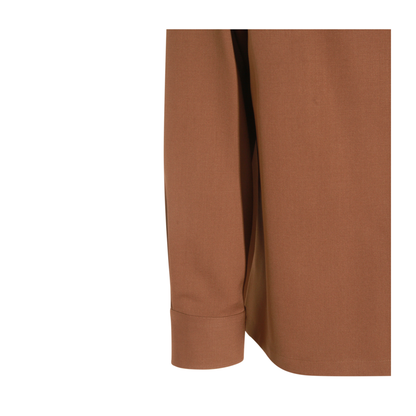 Rust-coloured Wool Shirt
