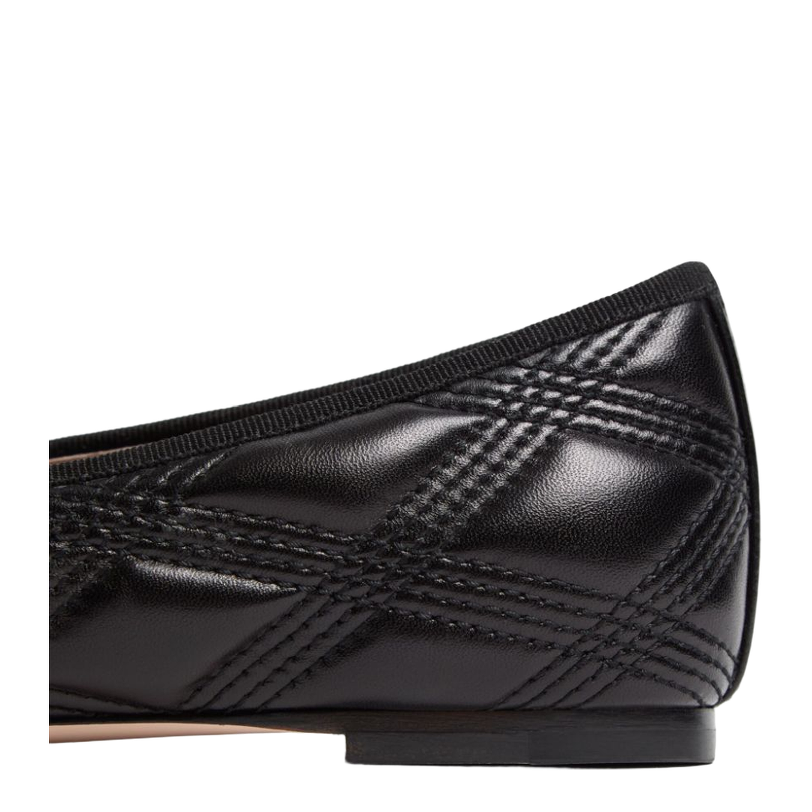Quiltie 67 Leather Ballet Flats