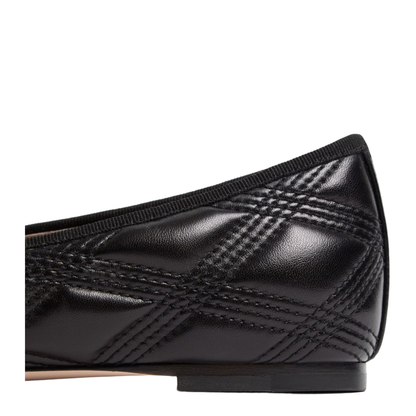 Quiltie 67 Leather Ballet Flats