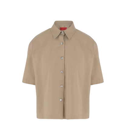 Cotton Shirt - Beige