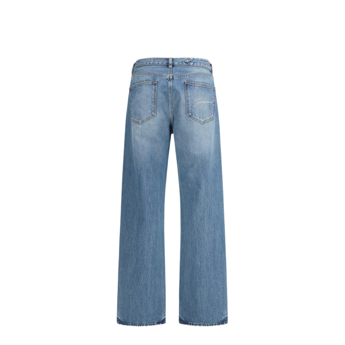 Straight de-Nîmes Denim Pants