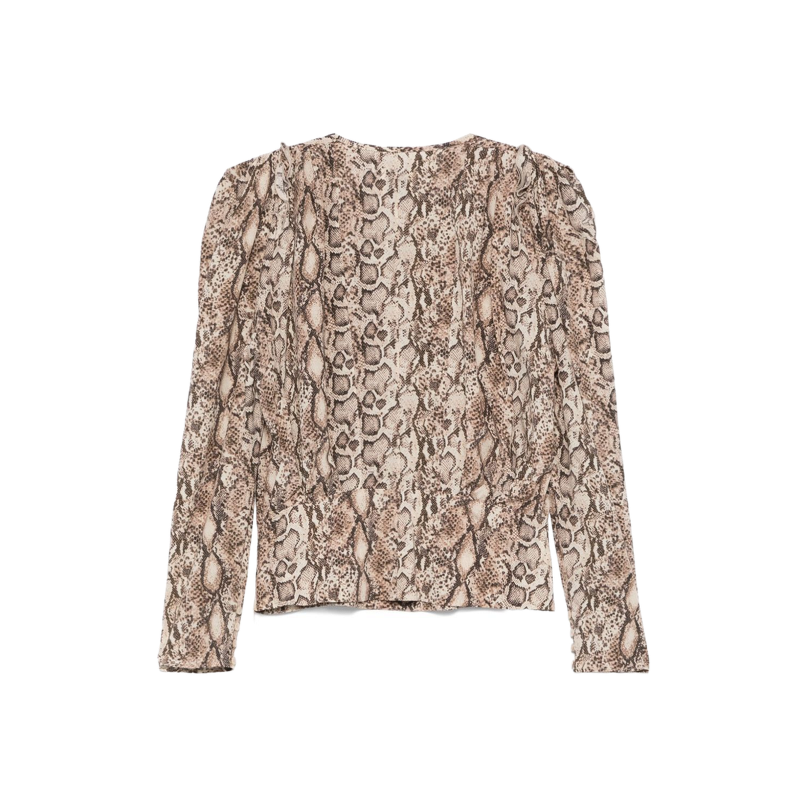 Zarga Printed Silk Top