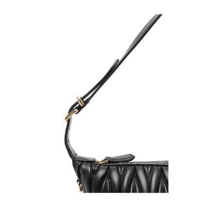 Matelassé Nappa Leather Pouch