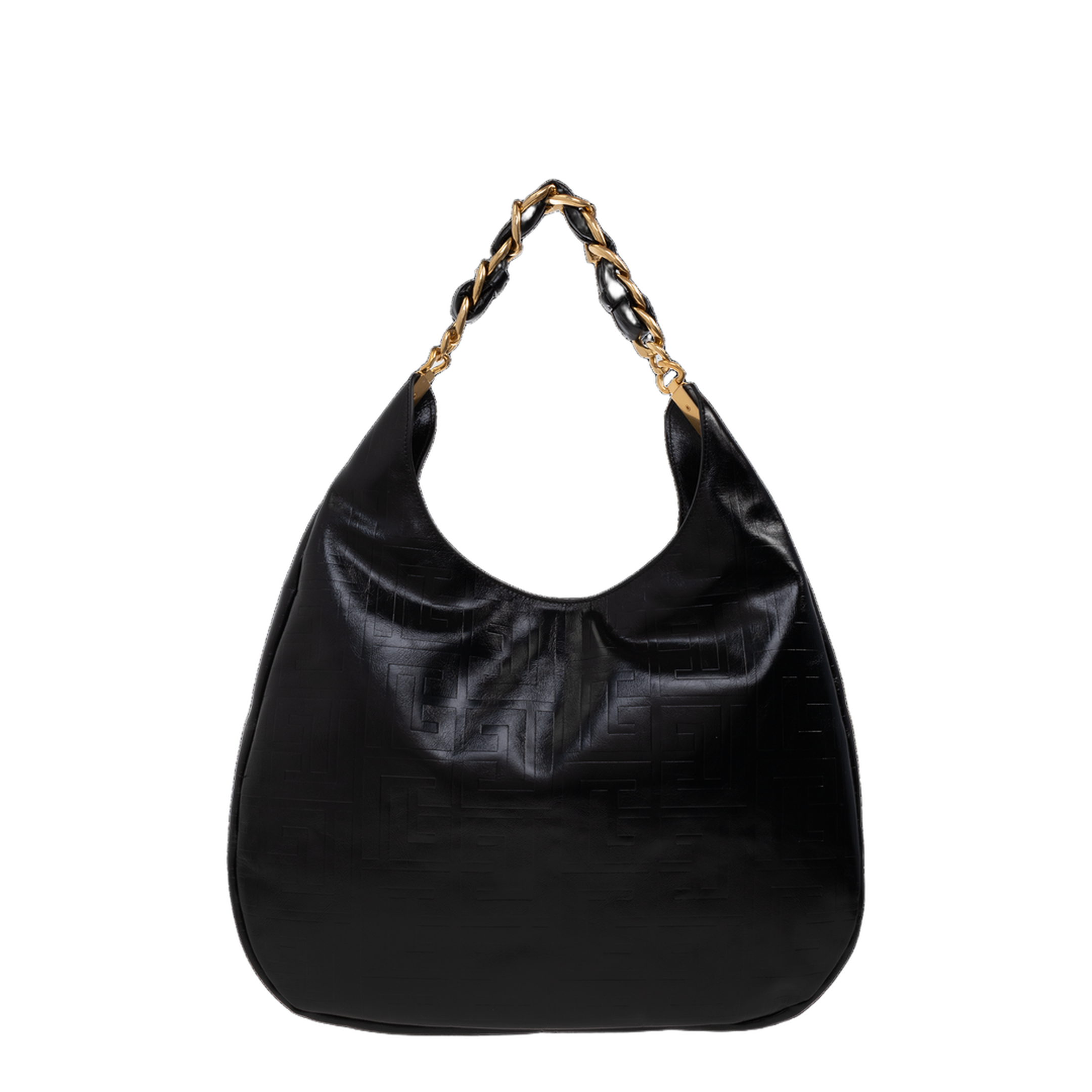 1945 Soft Hobo Crinkled Leather Tote Bag with Monogram