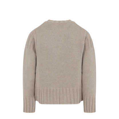 Beige Cashmere Sweater