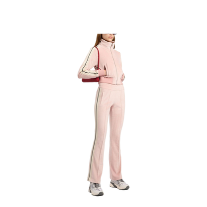 MAYFEYR - Palm Angels - Velvet Trousers With Side Stripes - PWCJ019S26FAB0013003