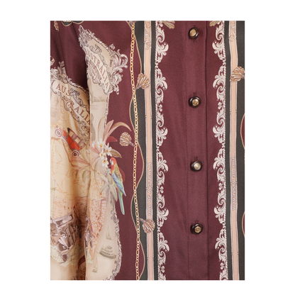 MAYFEYR - Zimmermann - Valiant Printed Silk Shirt - 0901TF261PLSCF