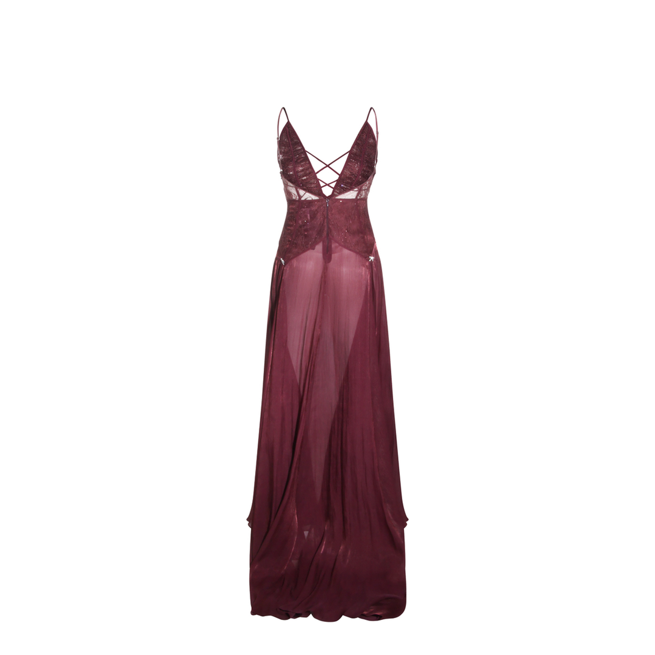 MAYFEYR - NISSA - Dresses - RRS16319BURGUNDY