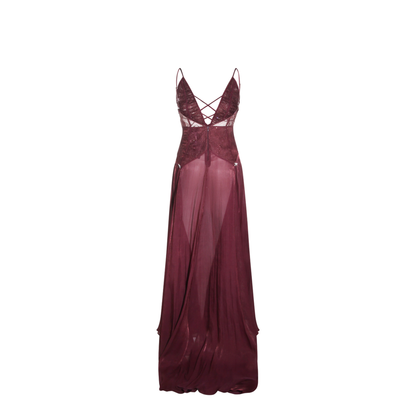 MAYFEYR - NISSA - Dresses - RRS16319BURGUNDY