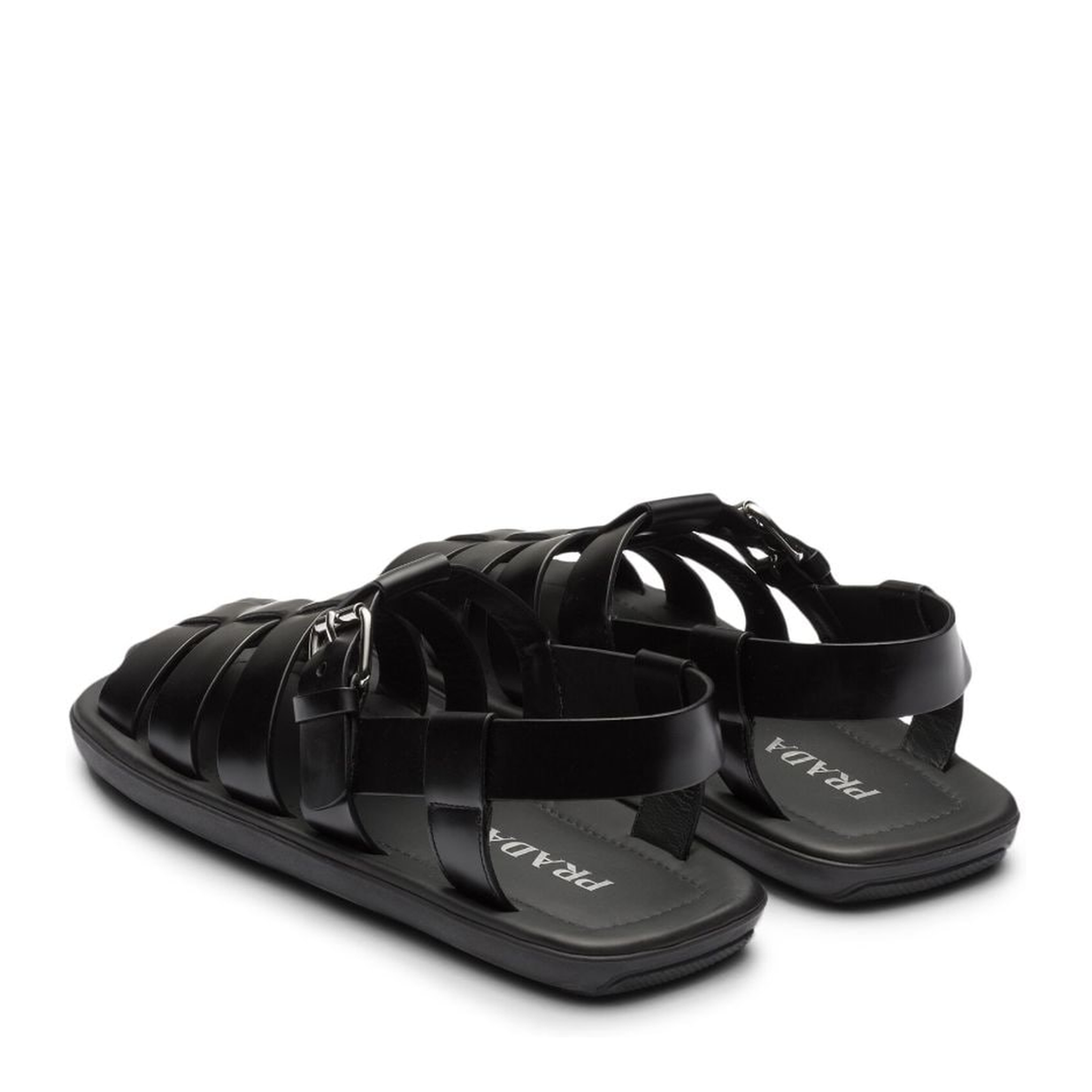 MAYFEYR - Prada - Interwoven Straps Flat Sandals - 2X3093FG001B4LF0002