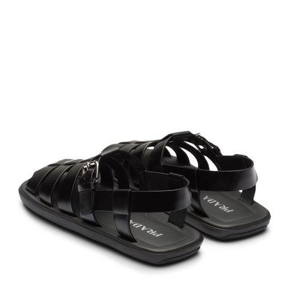 MAYFEYR - Prada - Interwoven Straps Flat Sandals - 2X3093FG001B4LF0002