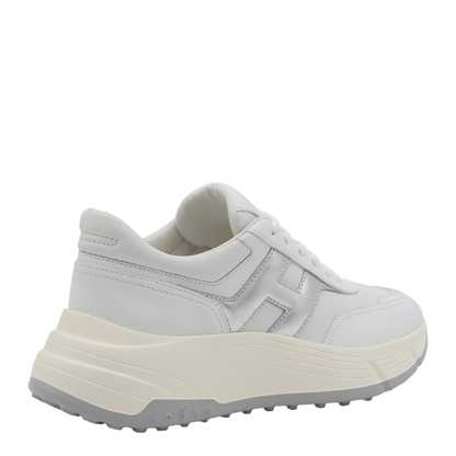 Hi-Fi Leather Sneakers