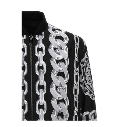 Medusa Chains Reversible Bomber Jacket