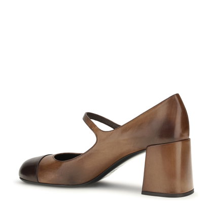 MAYFEYR - Miu Miu - Leather Mary Jane Ballerinas - 5I781EF0653ZQIF0Y89