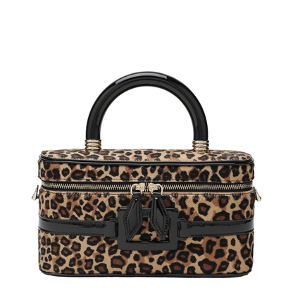 Belle Vivier Mini Haircalf Vanity Bag - Multicolor