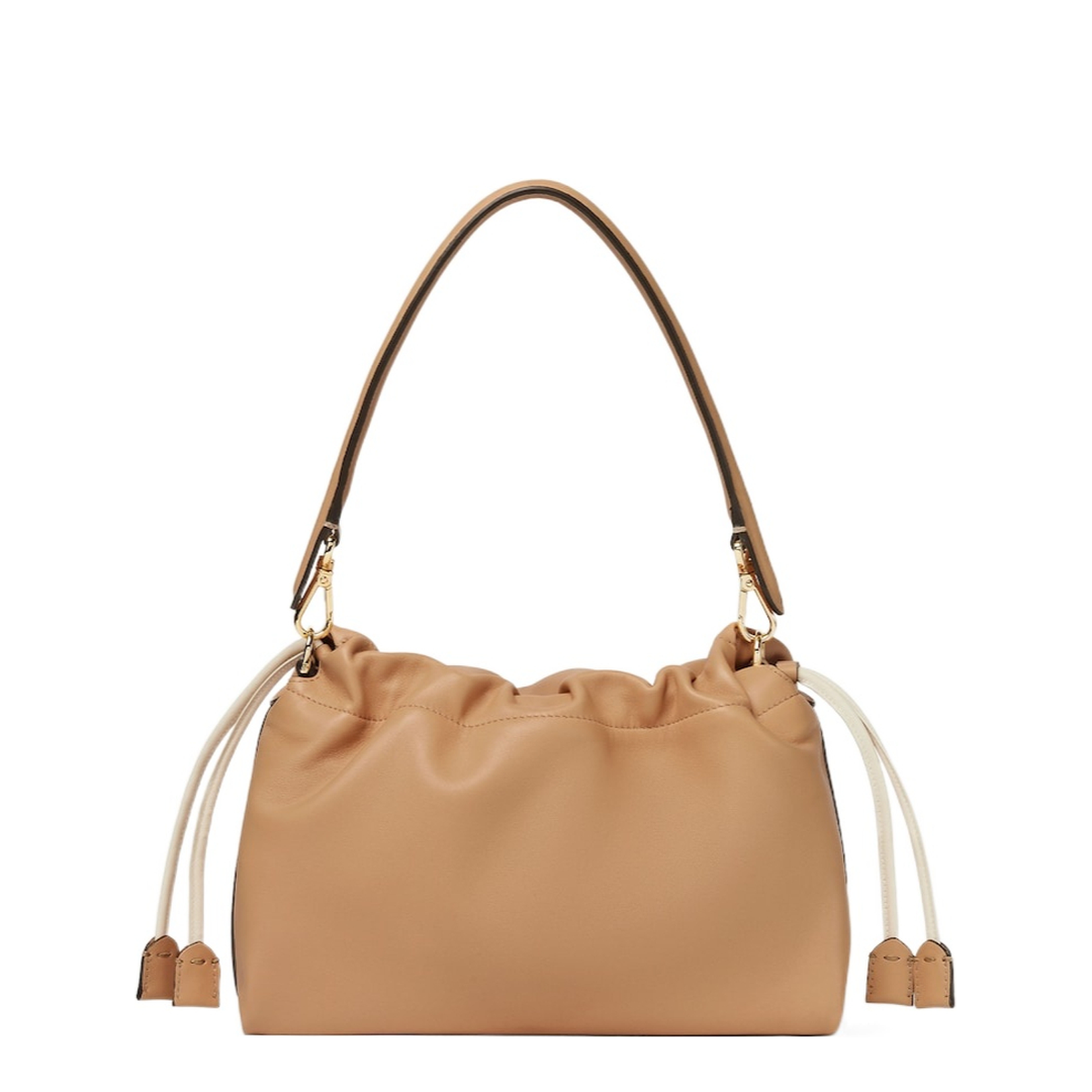 Mamma Baguette Medium Leather Beige