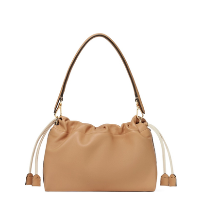 Mamma Baguette Medium Leather Beige