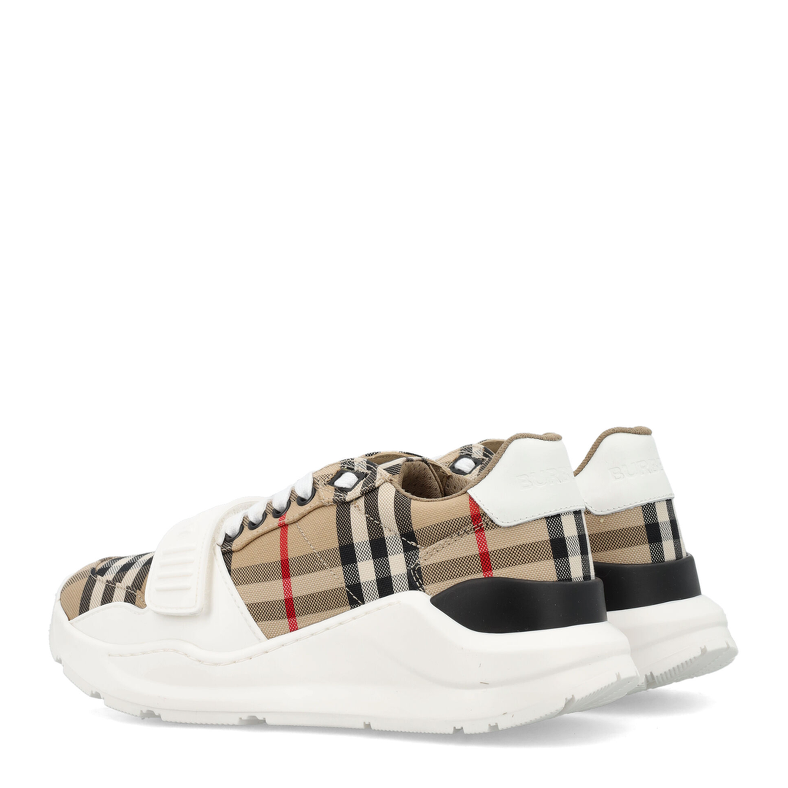 Vintage Check Touch-Strap Sneakers