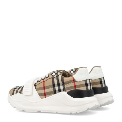 Vintage Check Touch-Strap Sneakers