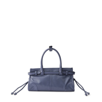 Bonnie Mini Calf Leather Handbag - Aviation Blue
