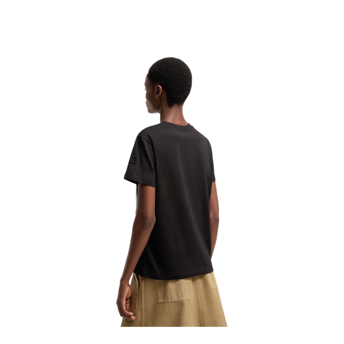 MAYFEYR - Moncler - Cotton T Shirt With Embroidered Logo - L10938C0002989AUO999