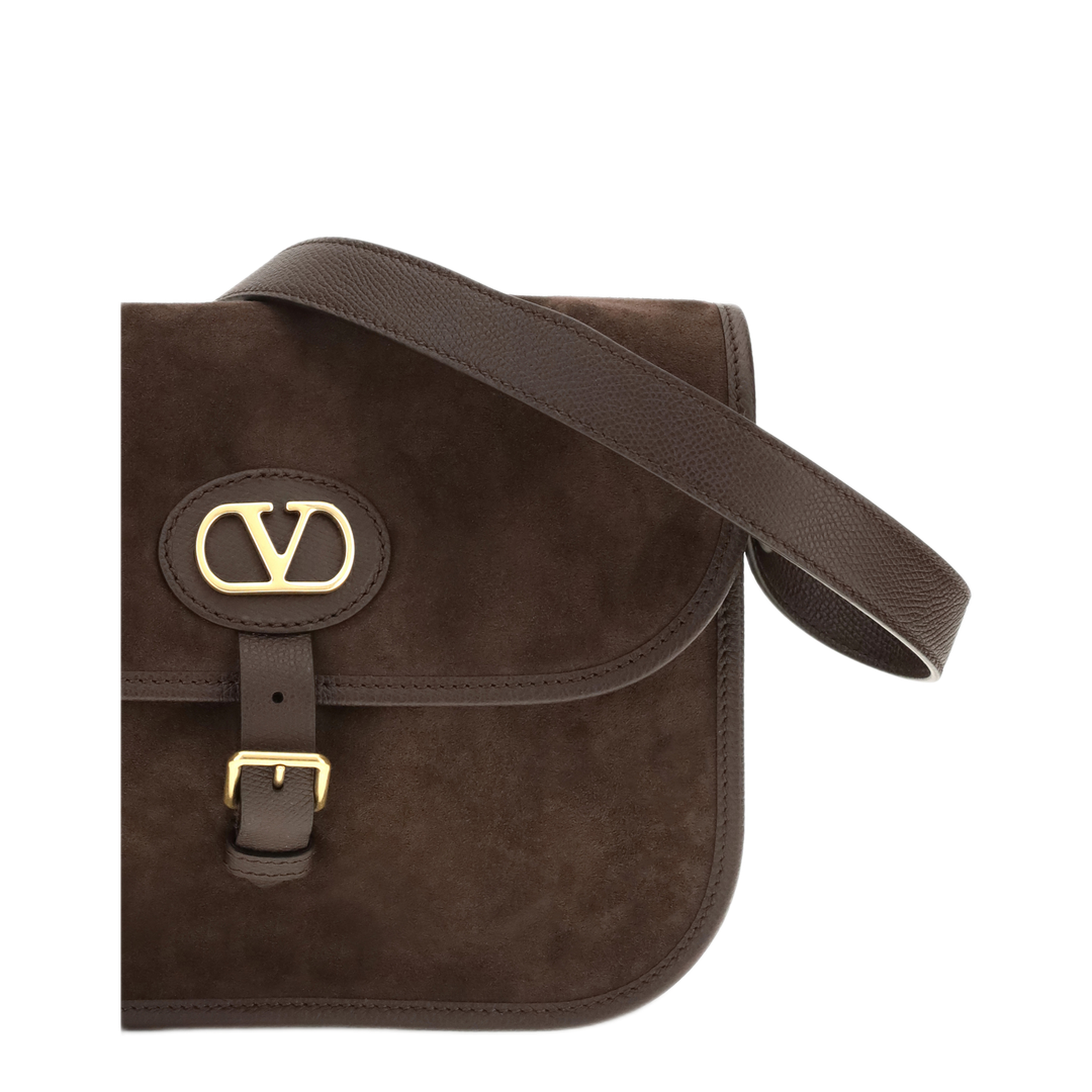 MAYFEYR - Valentino - Antibes Suede Shoulder Bag - 9Y2B0S78UEX