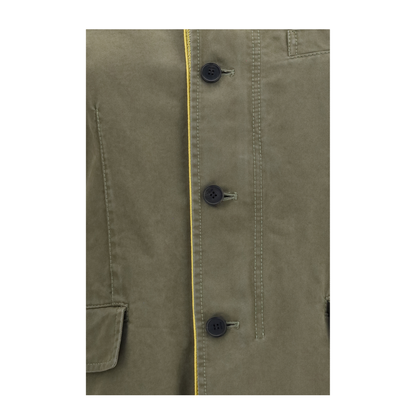 Army Green Drill Blazer