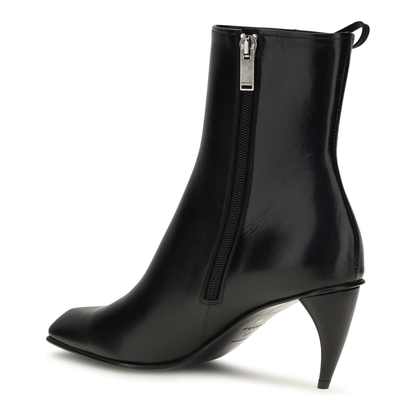 MAYFEYR - Alexander Mcqueen - Curved-Heel Ankle Boots With Side Lacing - 874555WHAFT