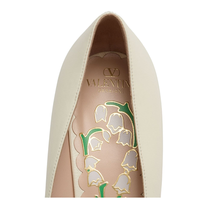 Bow Leather Pumps