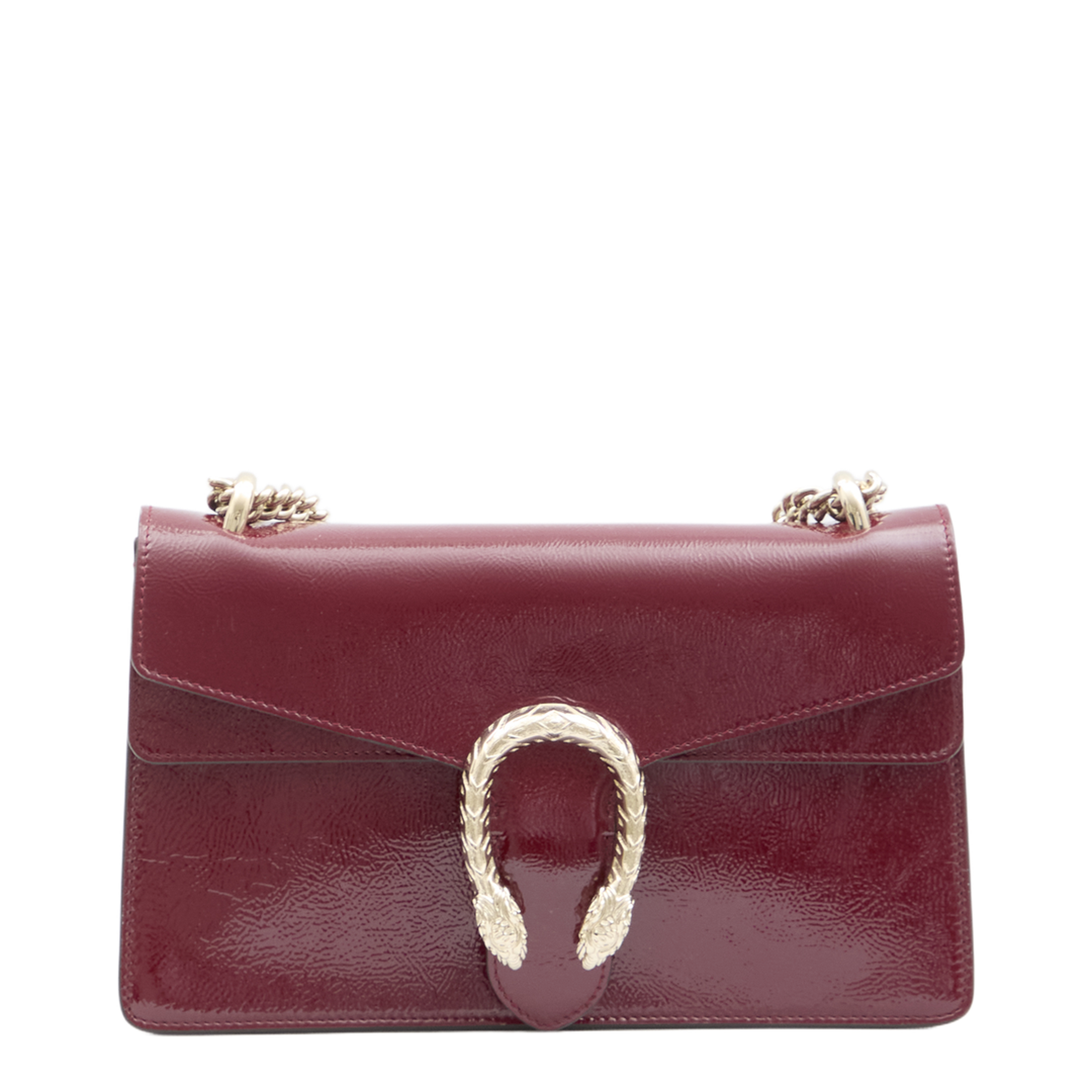 Dionysus Small Shoulder Bag in Rosso Ancora