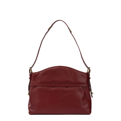 Medium Voyou Bag in Shiny Leather