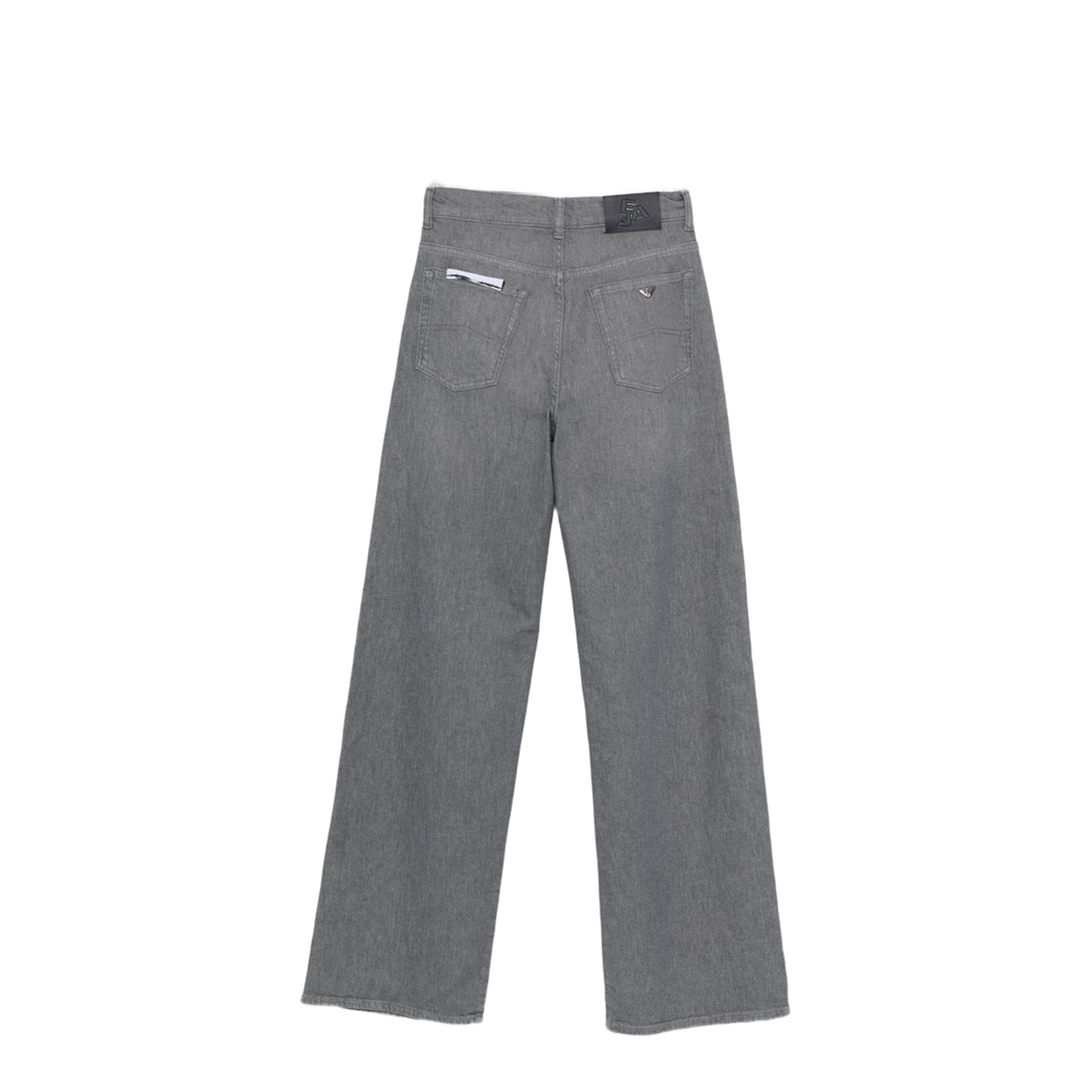 Button Fly Fastening Five Pockets Belt Loops