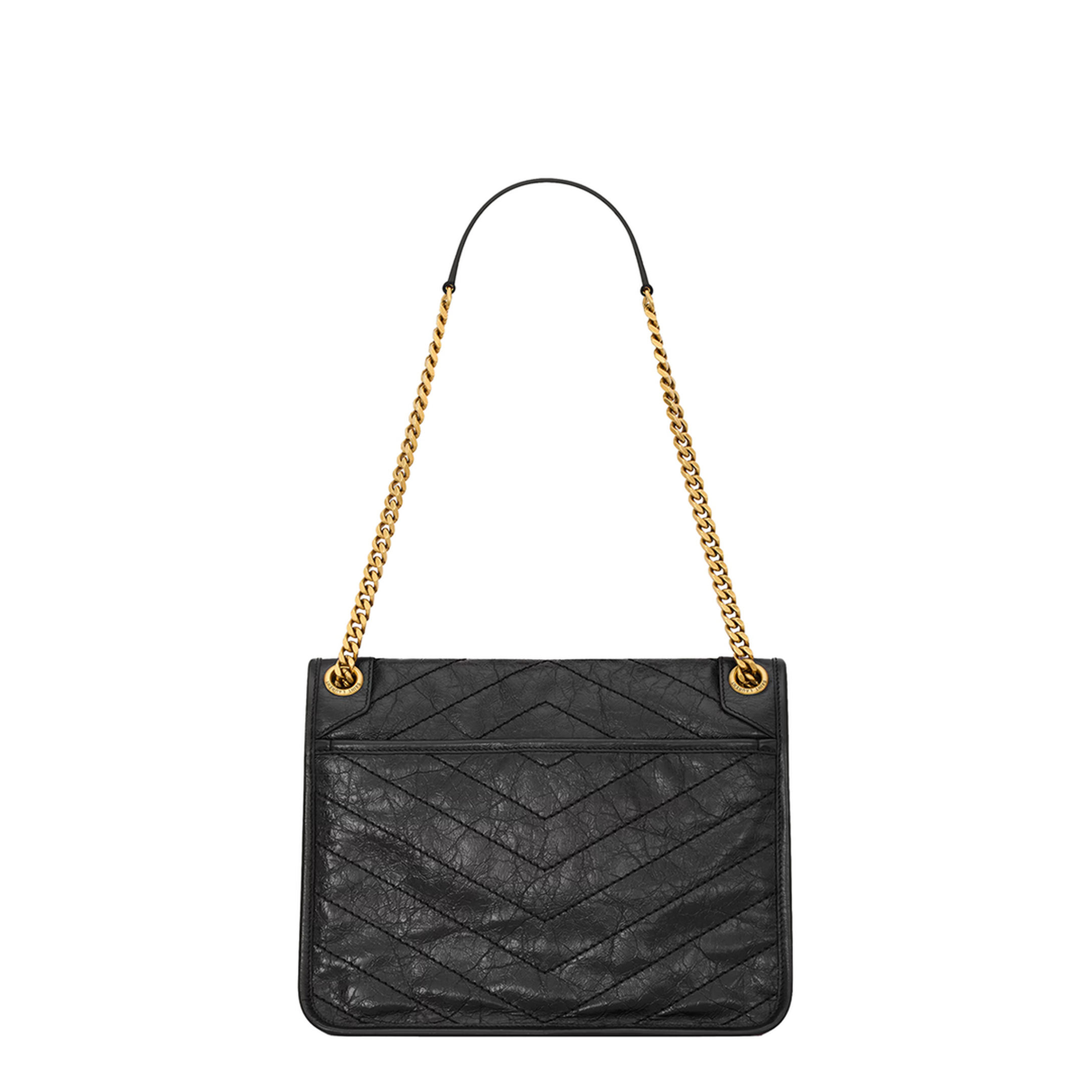 MAYFEYR - SAINT LAURENT PARIS - Niki Medium Soft Bag In Vintage Leather - 6331840EN07