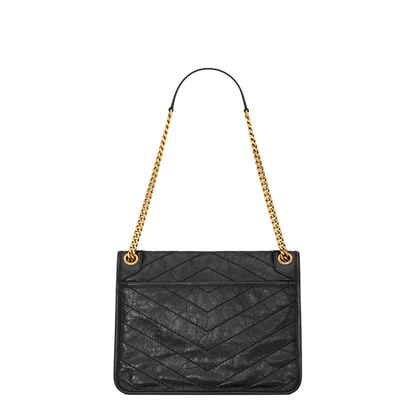 MAYFEYR - SAINT LAURENT PARIS - Niki Medium Soft Bag In Vintage Leather - 6331840EN07