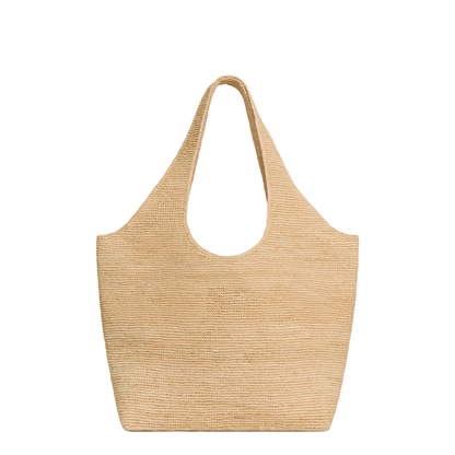 Classic Panier Shopper Cabas in Raffia