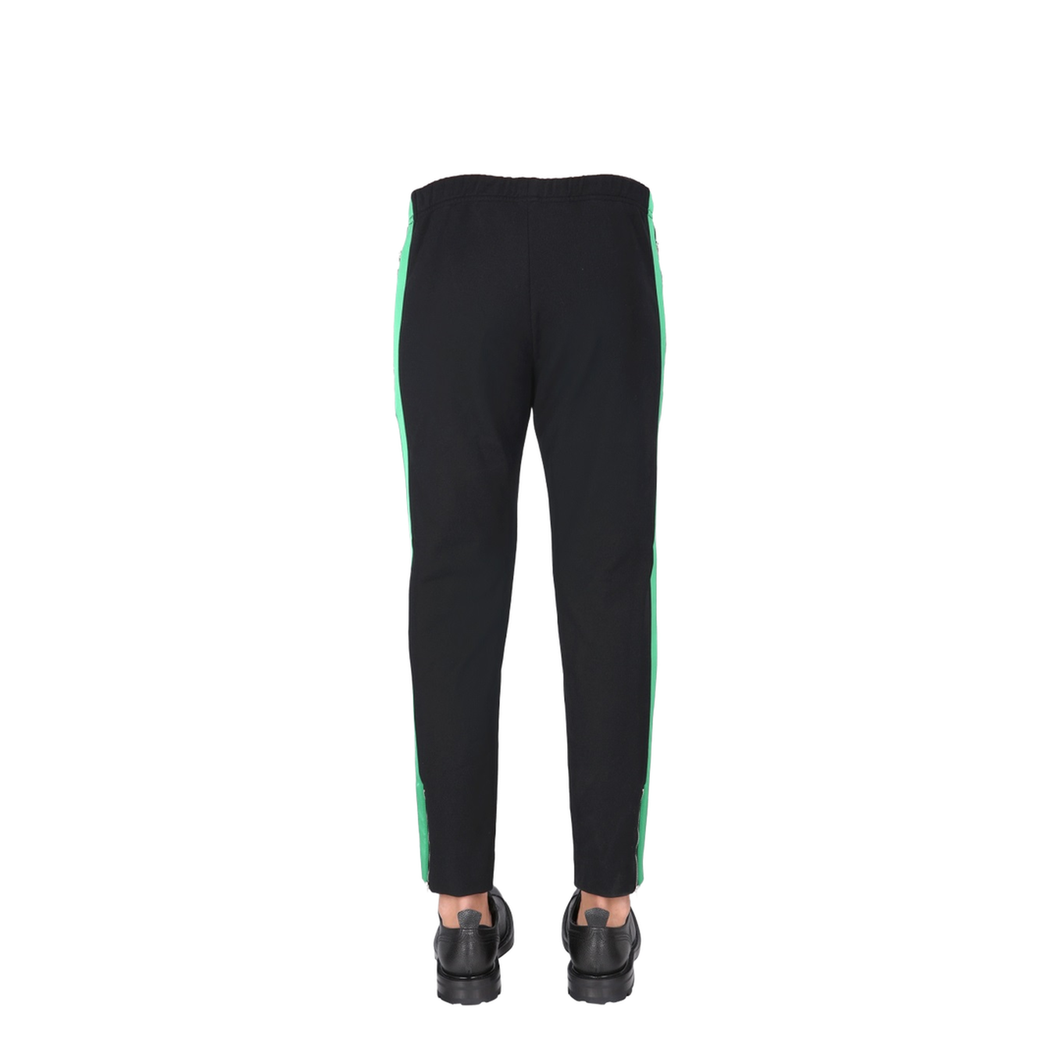Jogging Pants with Embroidered Skull