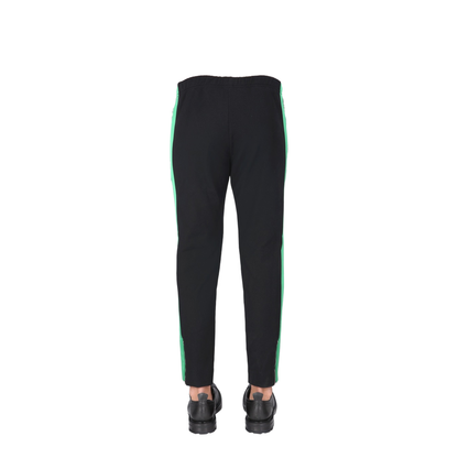 Jogging Pants with Embroidered Skull