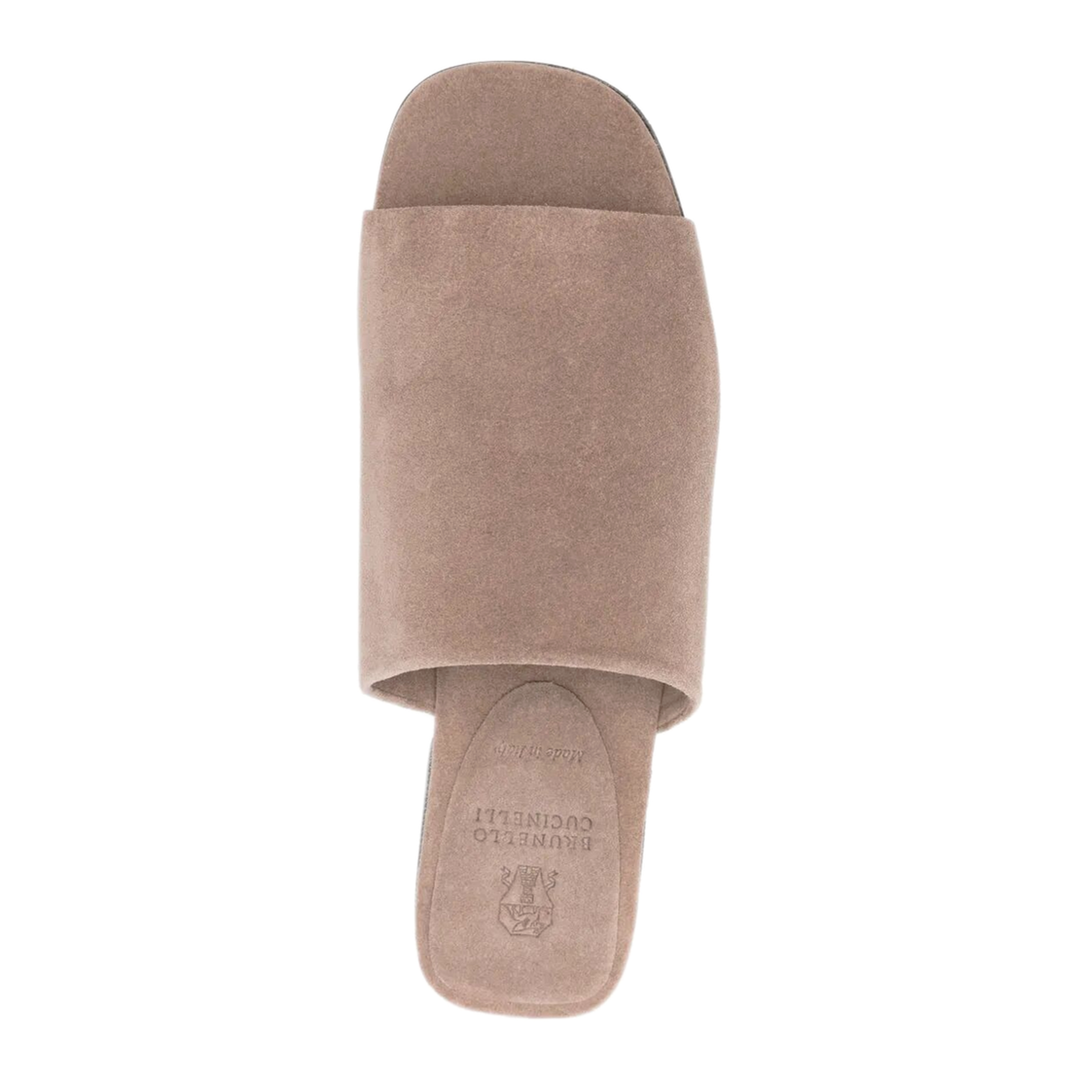 MAYFEYR - Brunello Cucinelli - Suede Mules With Monili - MZSFC3170C8849