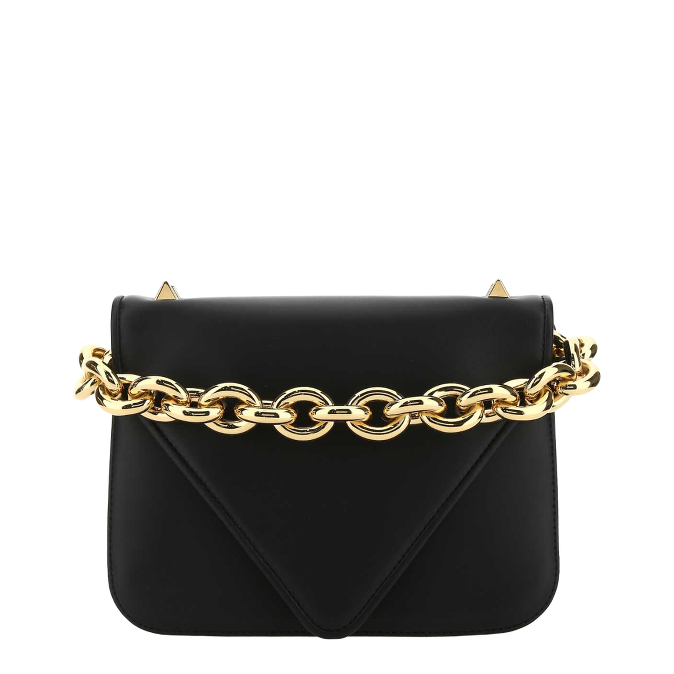 Mount Leather Shoulder Bags - Black