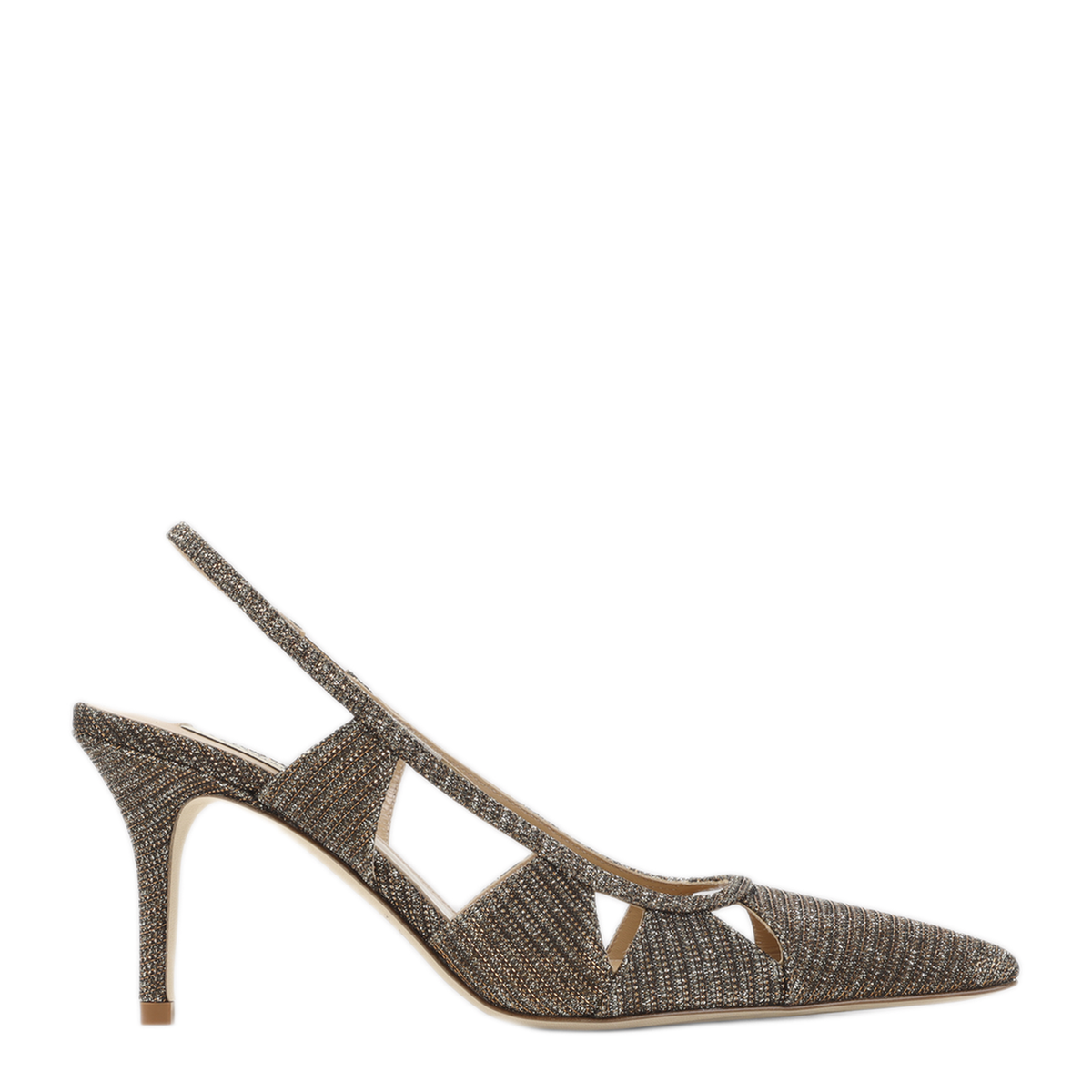 MAYFEYR - ARTEANA - Savona Glitter Pumps - AW26SAVCAMGSP75CAMEL