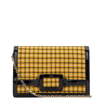 Buckle Clutch Bag in Fabric