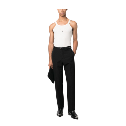 Ribbed Cotton Tank Top