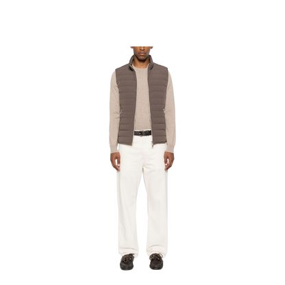Quilted Jacket Brown