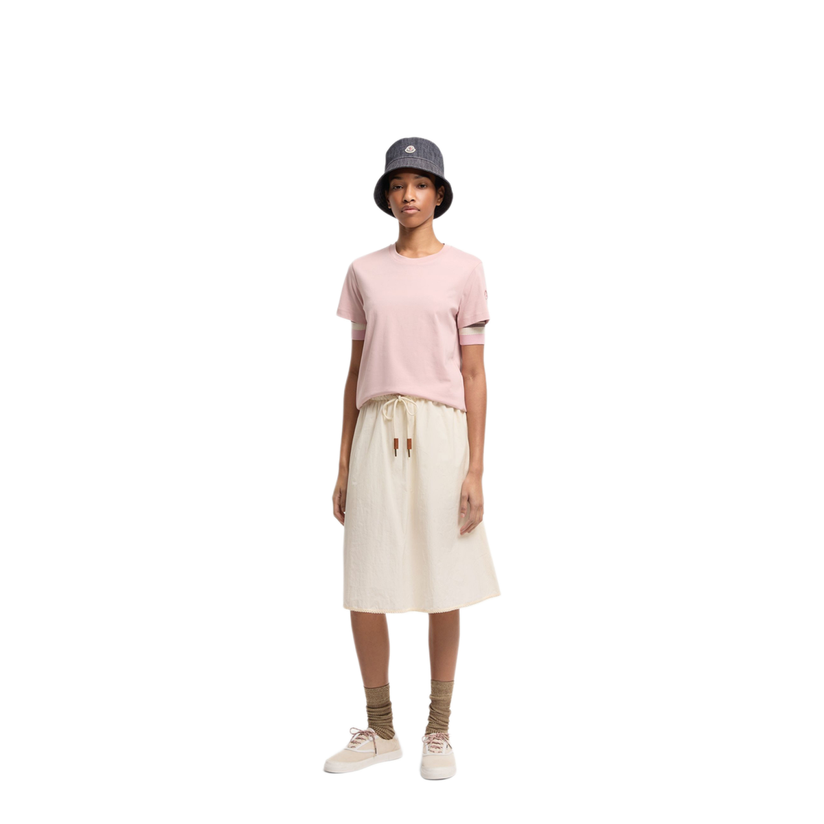 MAYFEYR - Moncler - Cotton T Shirt With Embroidered Logo - L10938C0002989AUO51E