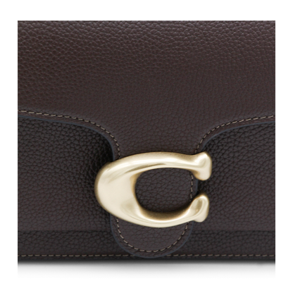 Tabby Shoulder Bag 26 In Polished Pebble Leather