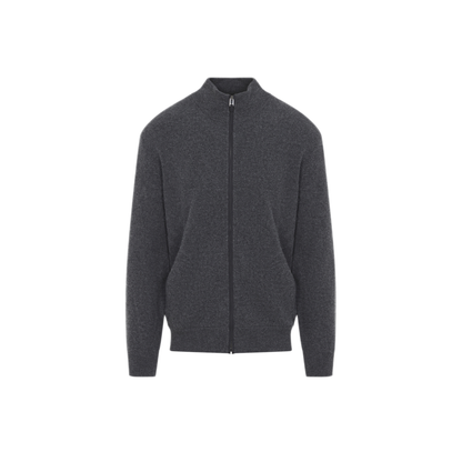 MAYFEYR - CANALI - Full Zip Cardigan In Grey - C1238MK02547111
