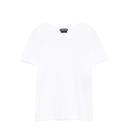 MAYFEYR - Tom Ford - Cotton T-Shirt With Logo Embroidery - TSJ629JEX180WAA